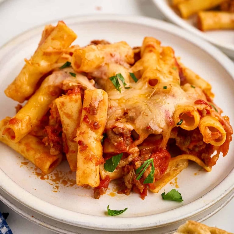 Delicious Baked Ziti Awaits