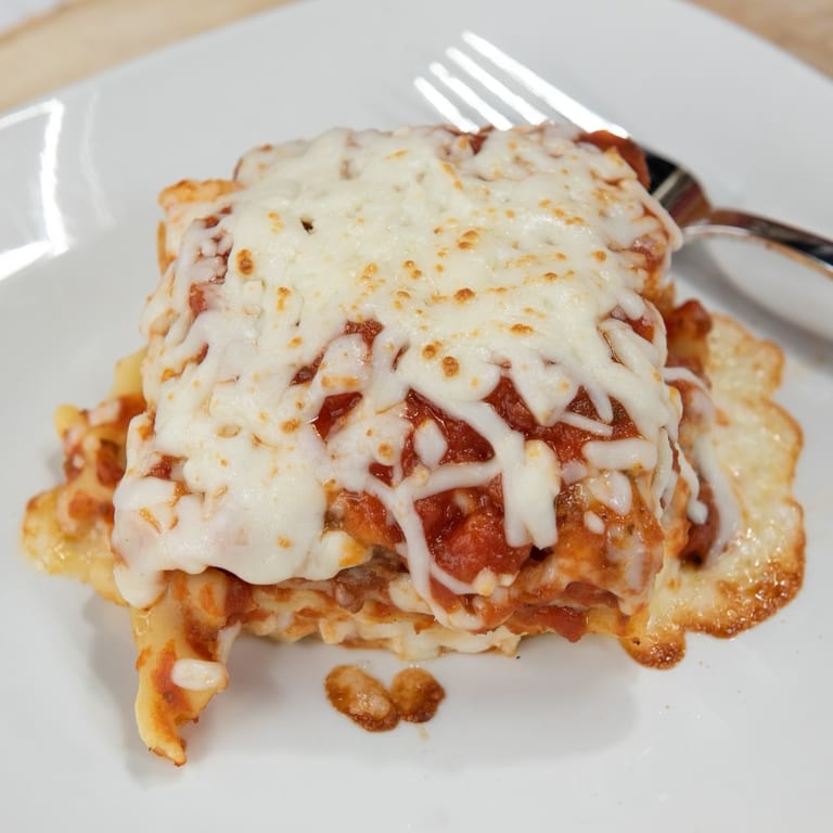 Delicious Lasagna Made Fresh