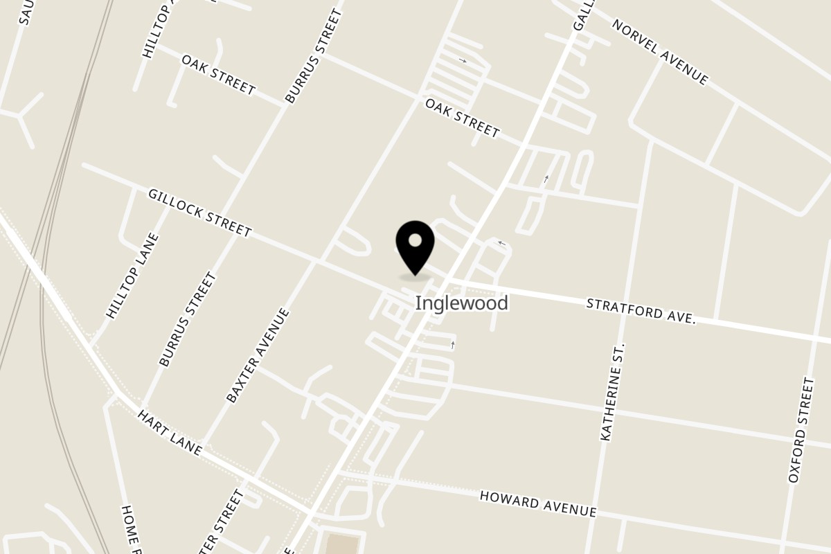 Map showing the location of ITALIA PIZZA & PASTA on 3803 Gallatin Pike in Nashville